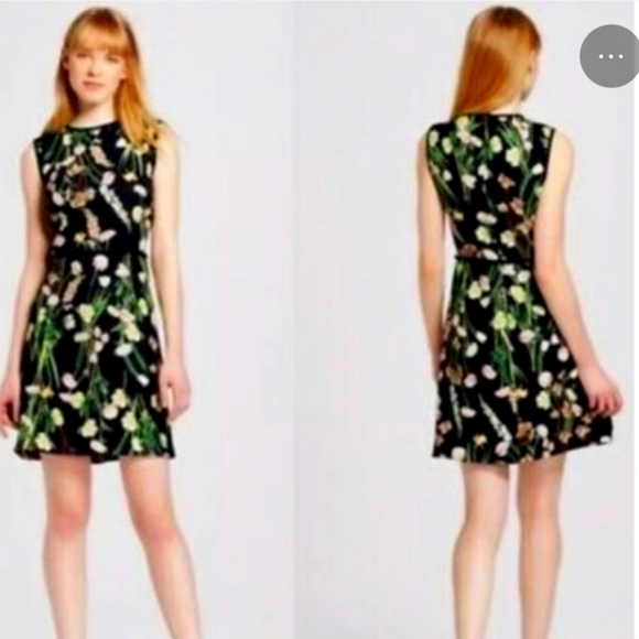 Victoria Beckham for Target English Floral Sheath Dress. Multicolored. Size 3X. - Picture 1 of 12